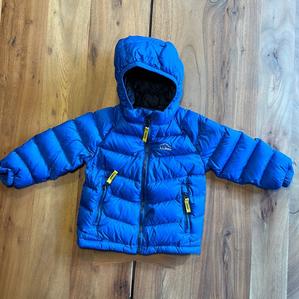 LLBean infant / toddler ultralight 650 down jacket